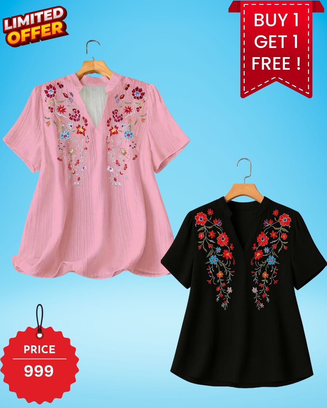 Pack Of Two women's Trending Top