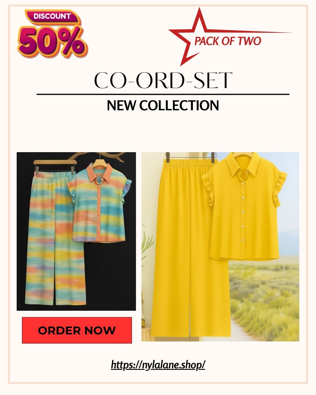 Pack of 2 Co-Ord Collection – in Trending