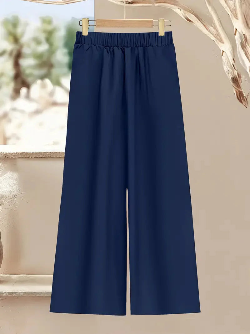 Comfort Chic Shirt & Pants Set – Soft, Breathable Fabric, Relaxed Fit