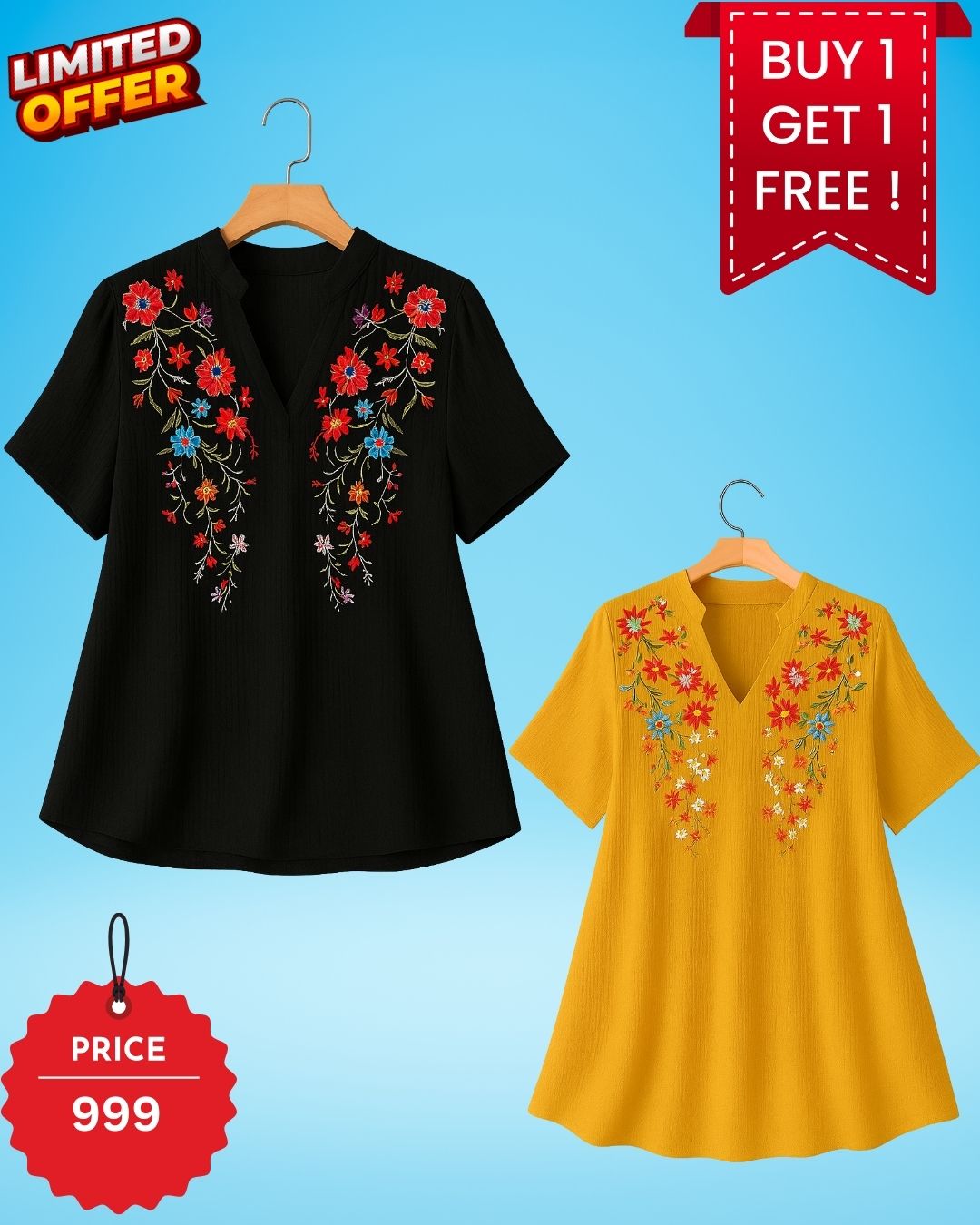 Pack Of Two women's Trending Top