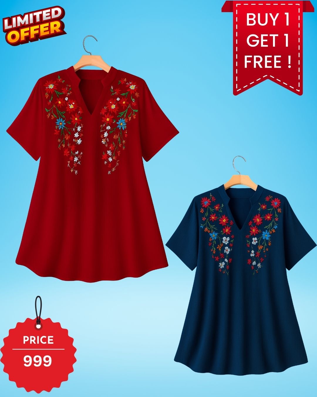Pack Of Two women's Trending Top