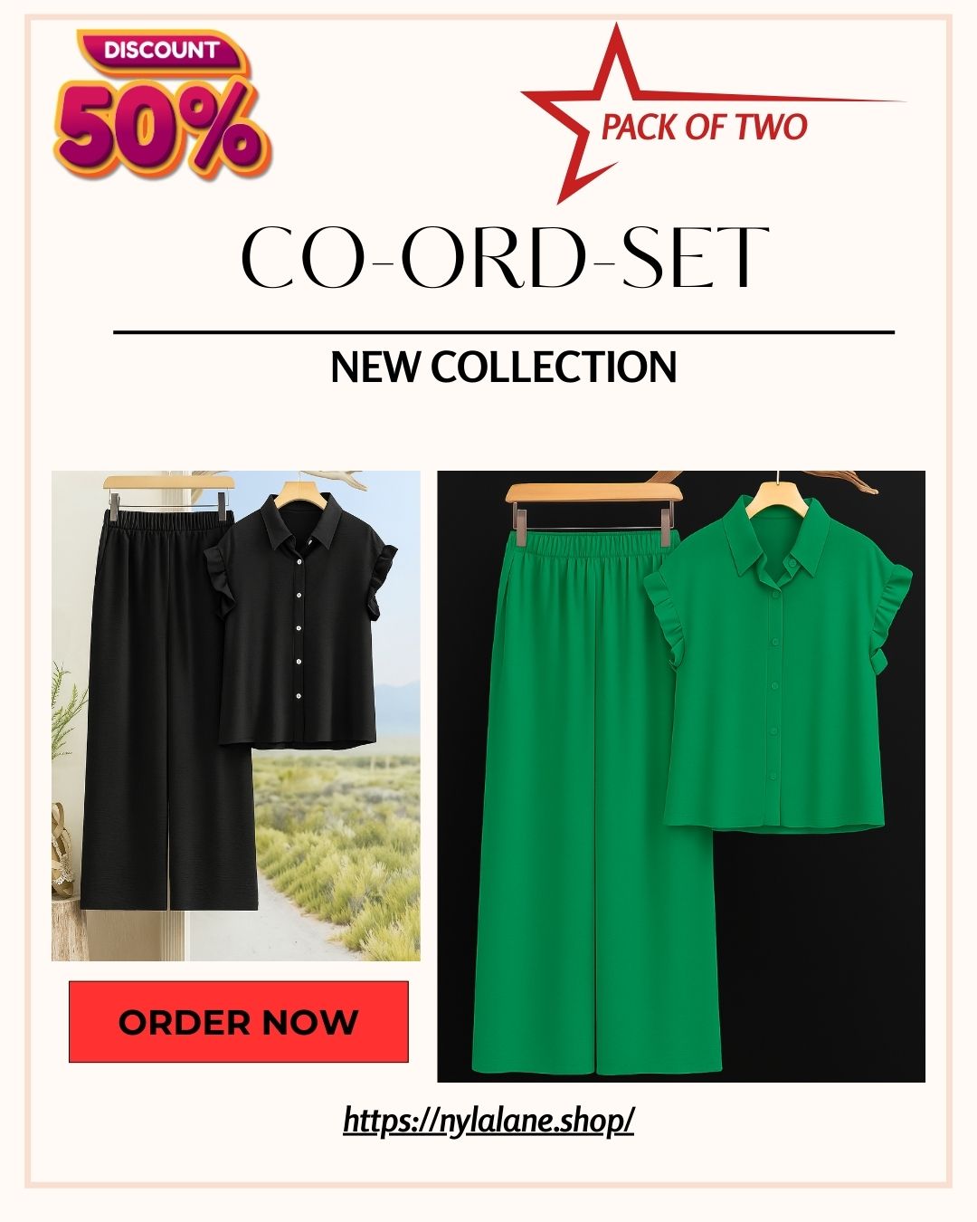 Pack of 2 Co-Ord Collection – in Trending