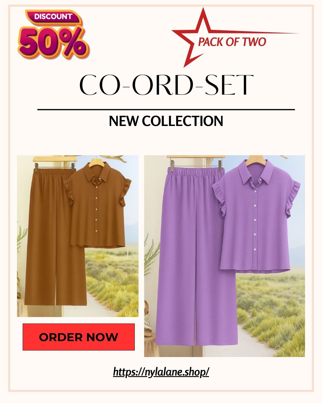 Pack of 2 Co-Ord Collection – in Trending
