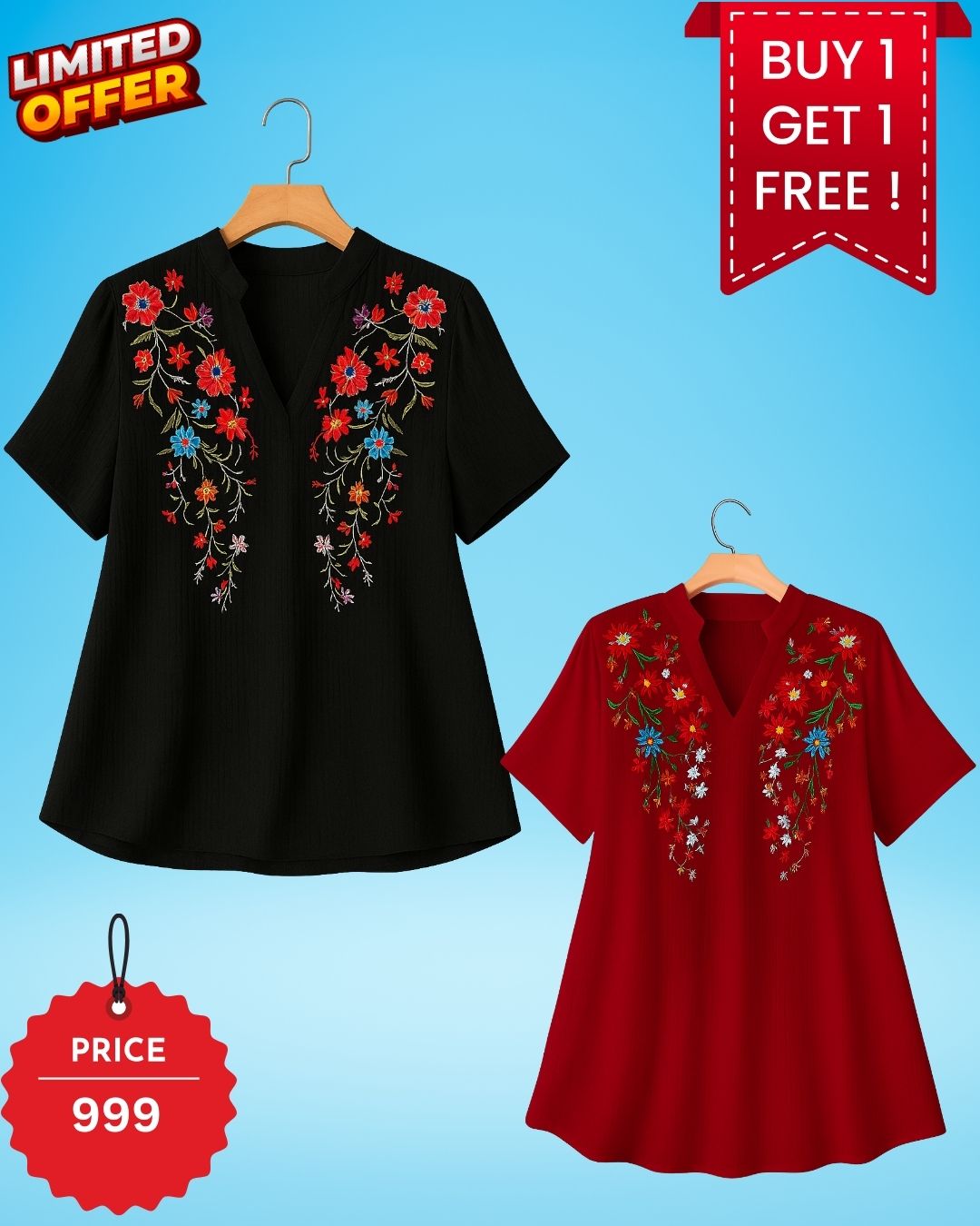 Pack Of Two women's Trending Top