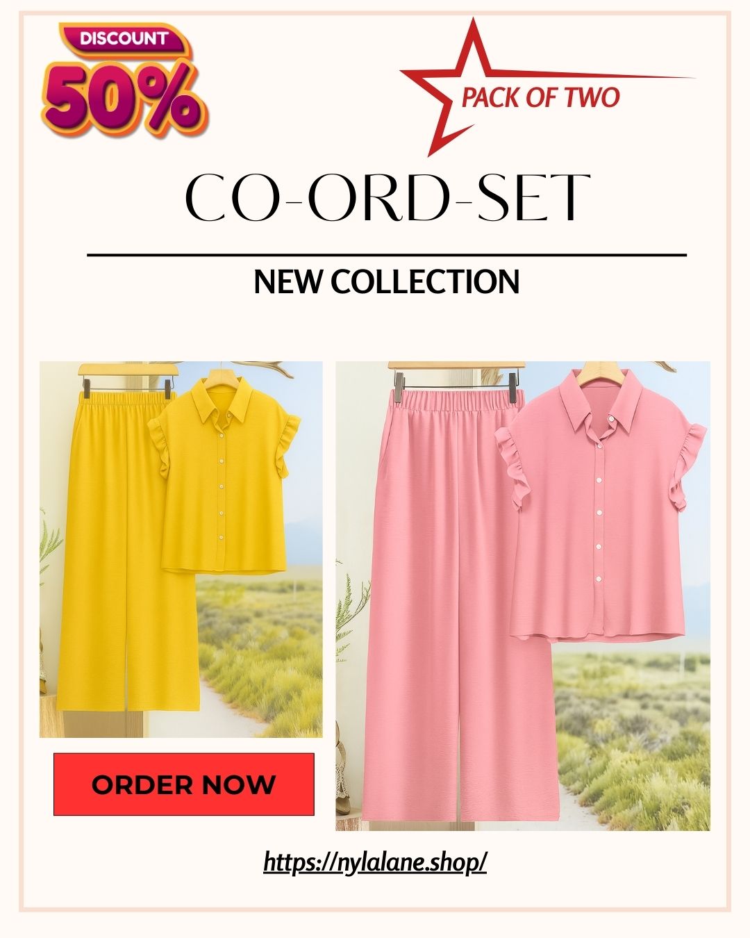Pack of 2 Co-Ord Collection – in Trending