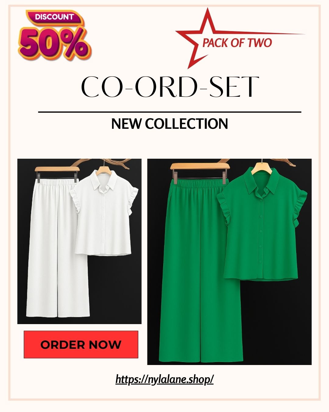 Pack of 2 Co-Ord Collection – in Trending