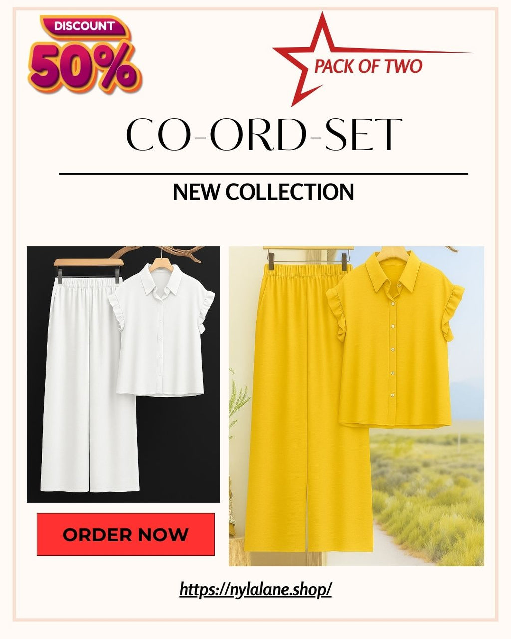 Pack of 2 Co-Ord Collection – in Trending