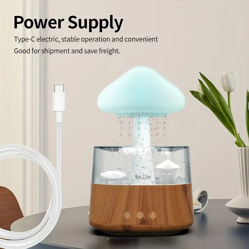 Rain Cloud Mood Light Humidifier with Mist