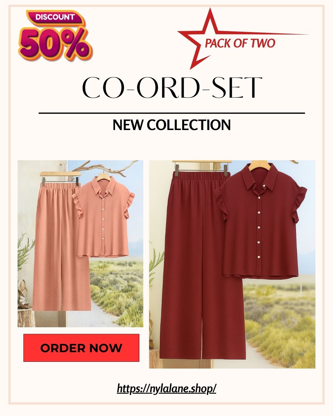 Pack of 2 Co-Ord Collection – in Trending