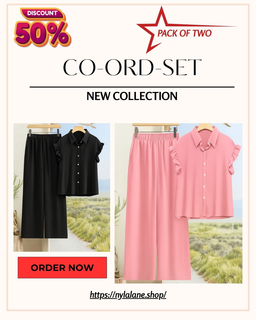 Pack of 2 Co-Ord Collection – in Trending