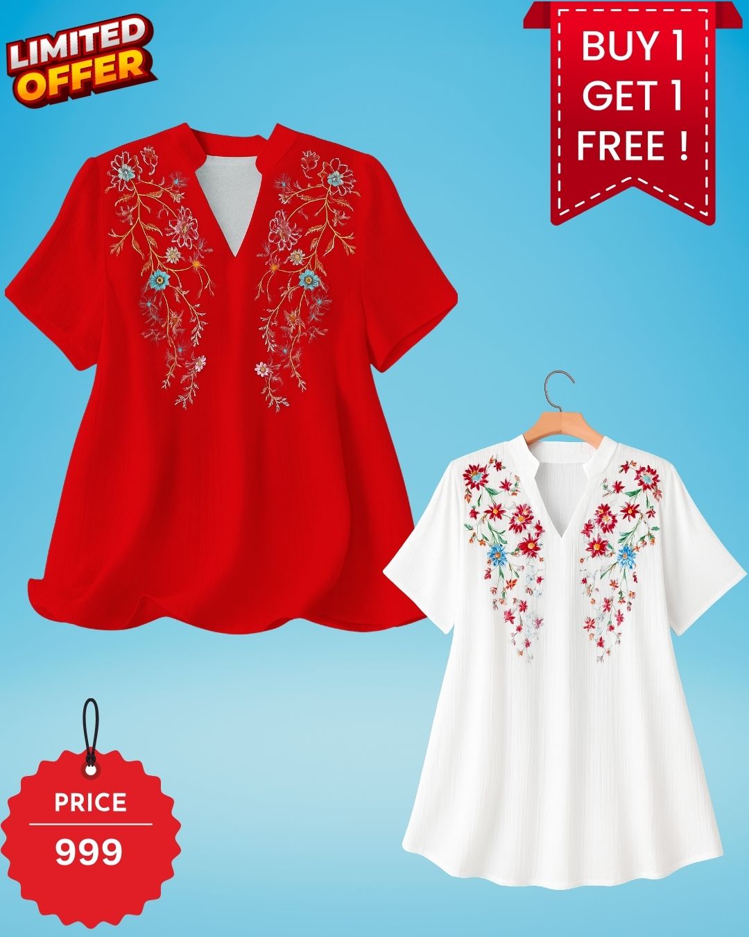 Pack Of Two women's Trending Top