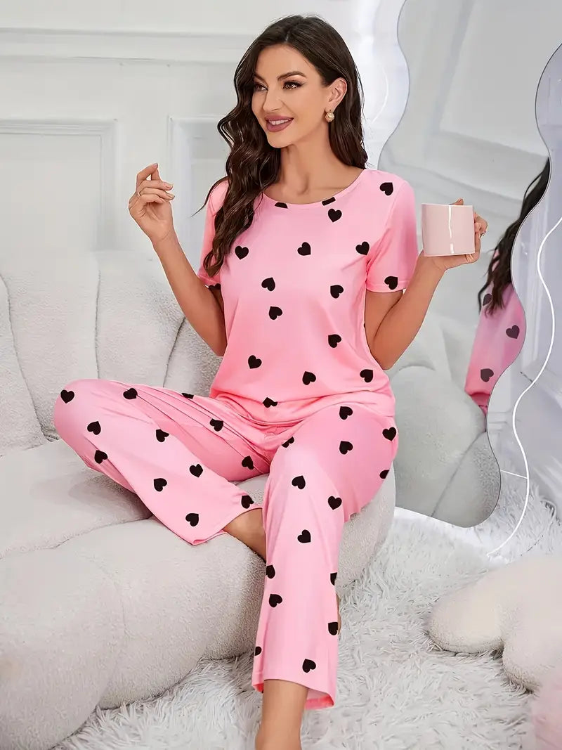 Outside Cozy Cartoon Print Home & Streetwear (Pack of 3)
