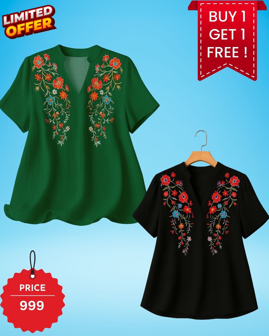 Pack Of Two women's Trending Top