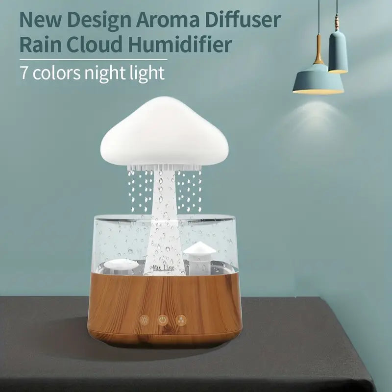 Rain Cloud Mood Light Humidifier with Mist
