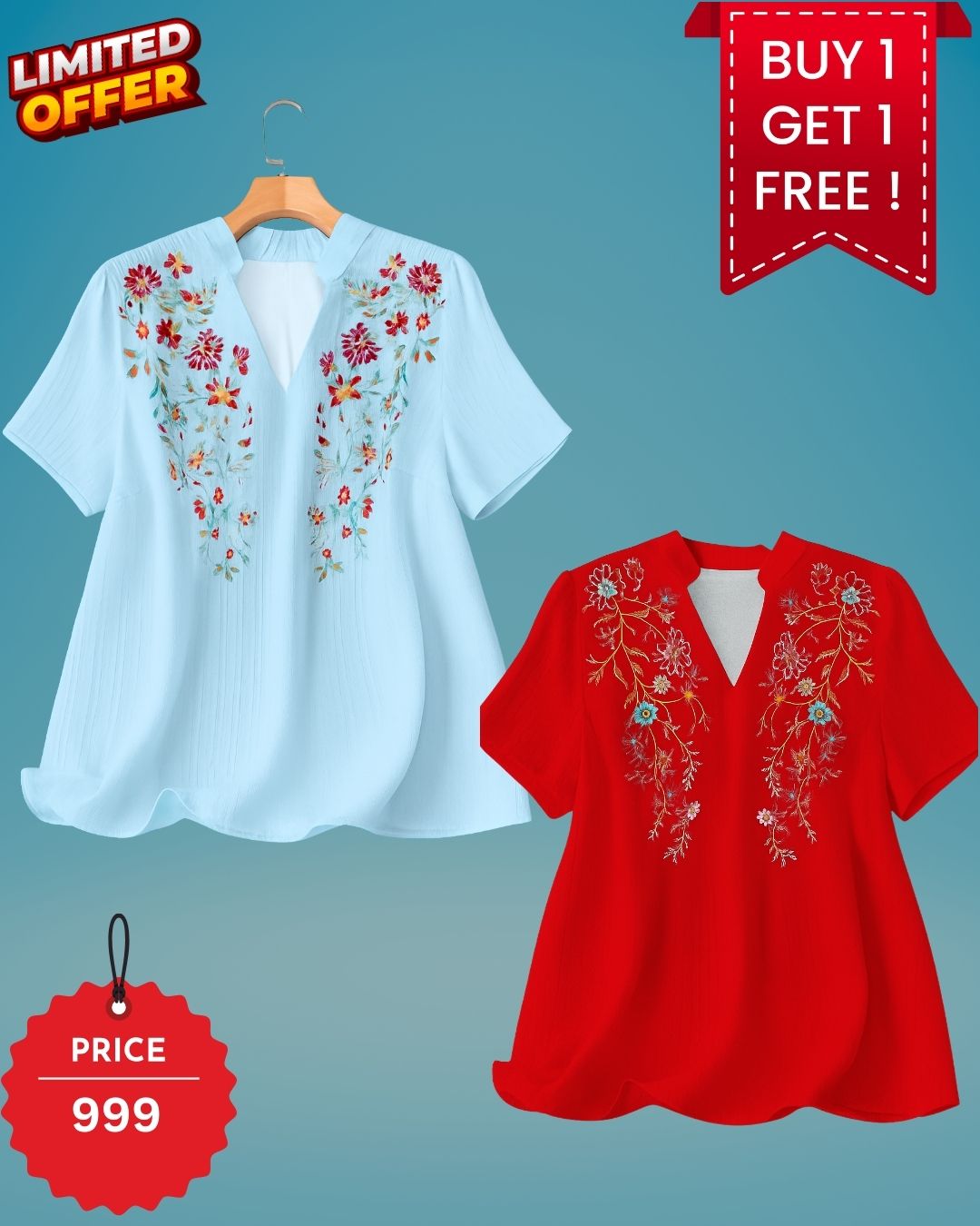 Pack Of Two women's Trending Top