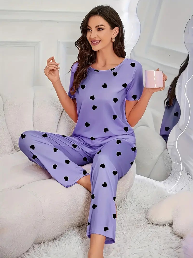 Outside Cozy Cartoon Print Home & Streetwear (Pack of 3)