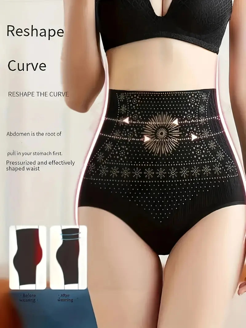 4PCS Tummy Control Shapewear – High Waist & Hip Lift