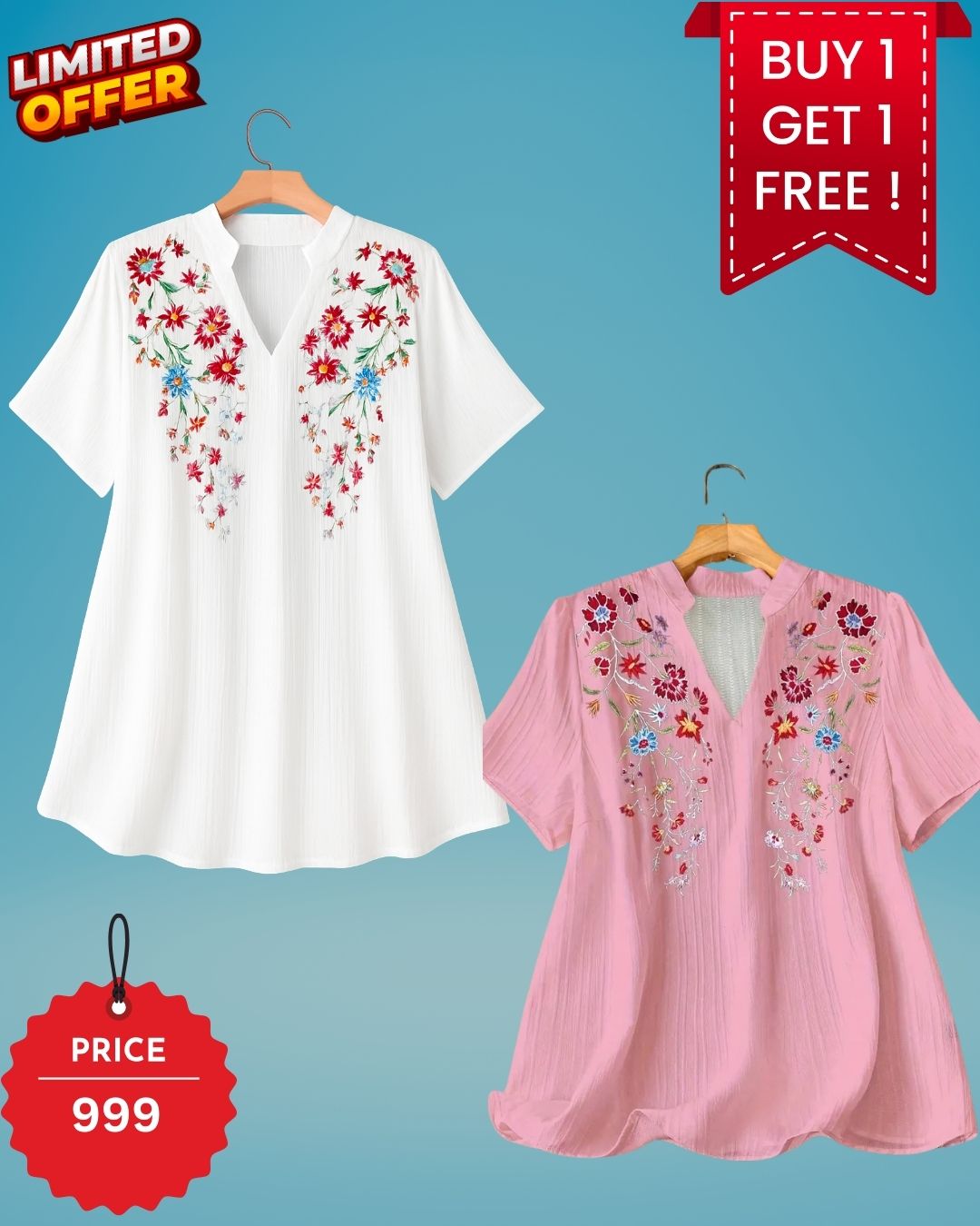 Pack Of Two women's Trending Top