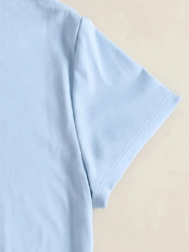 4Pc Stylish Graphic Print T-Shirts