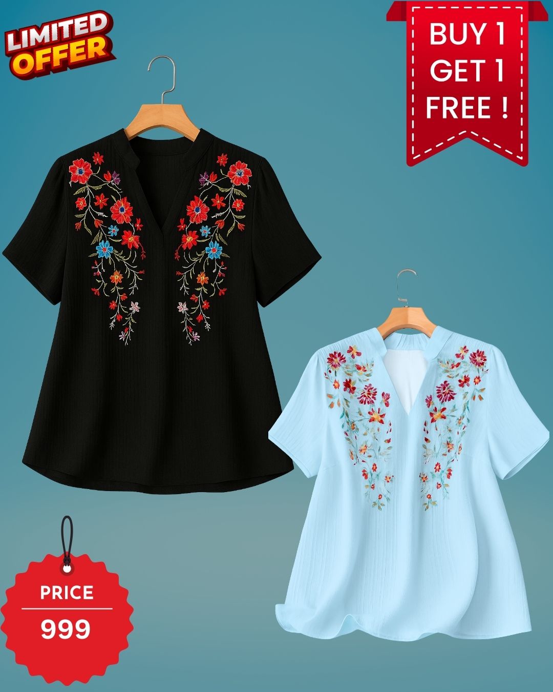 Pack Of Two women's Trending Top