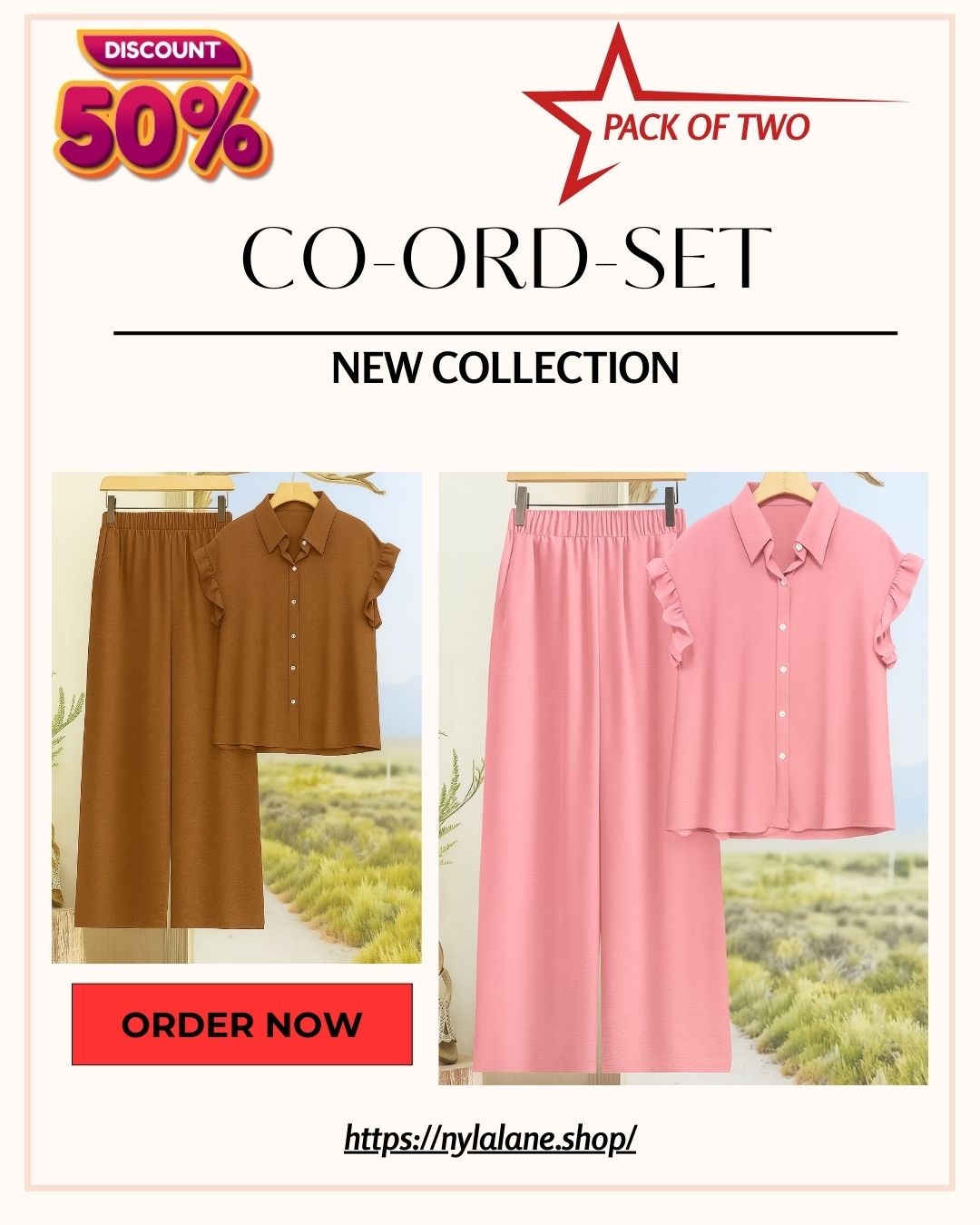 Pack of 2 Co-Ord Collection – in Trending