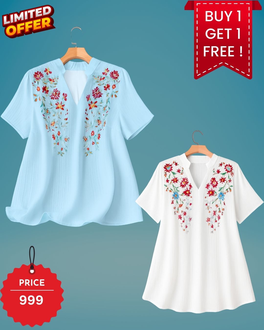 Pack Of Two women's Trending Top