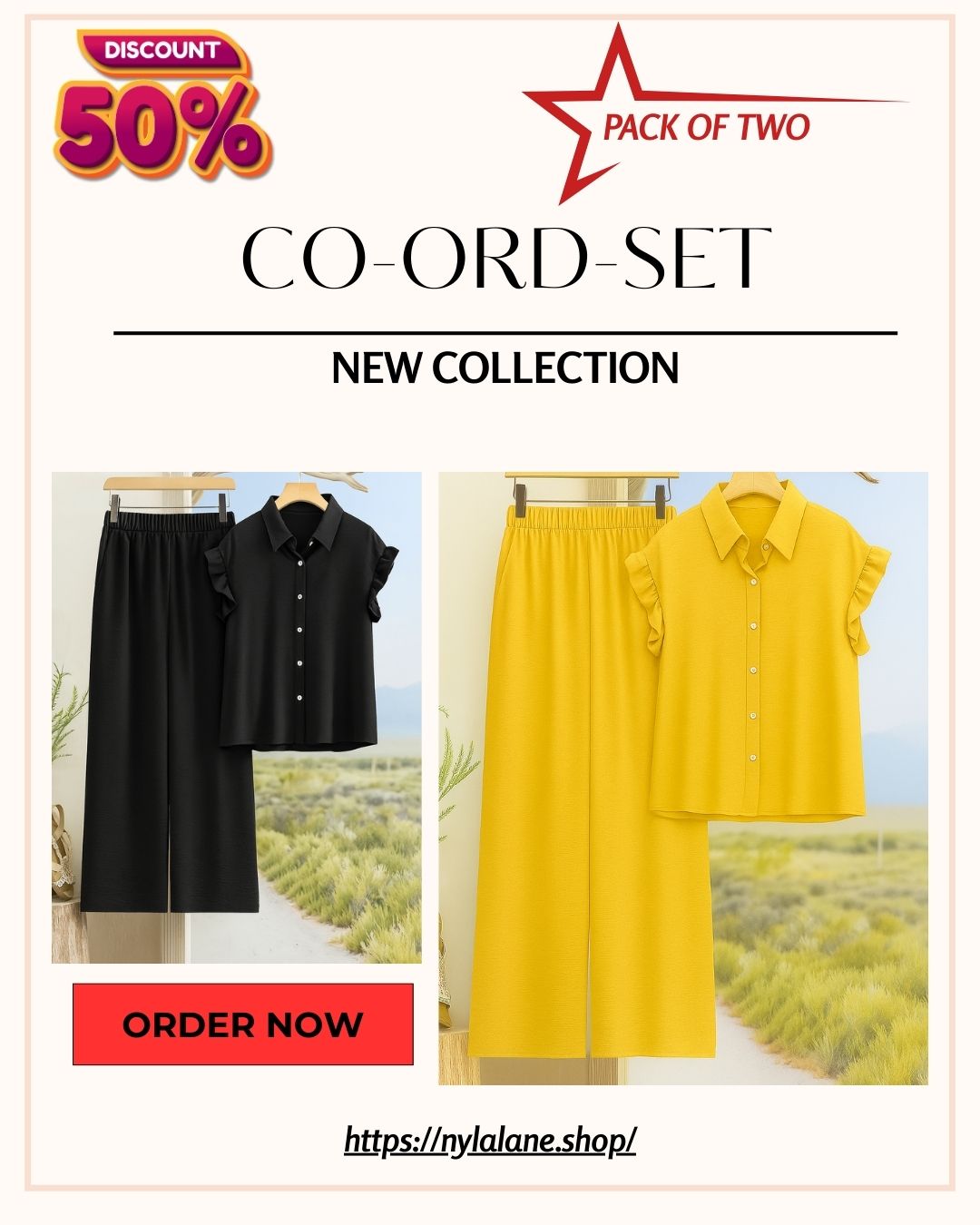 Pack of 2 Co-Ord Collection – in Trending