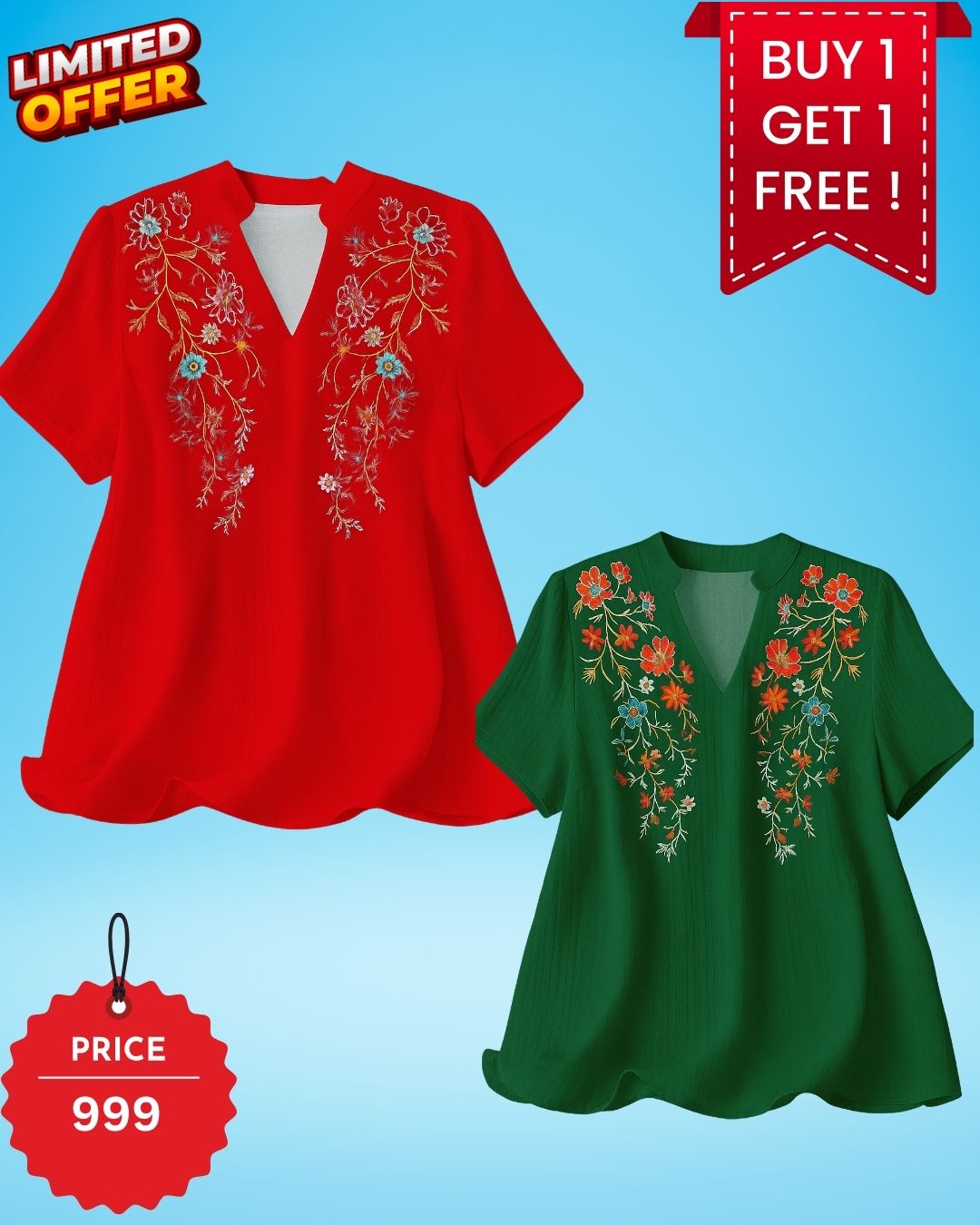 Pack Of Two women's Trending Top