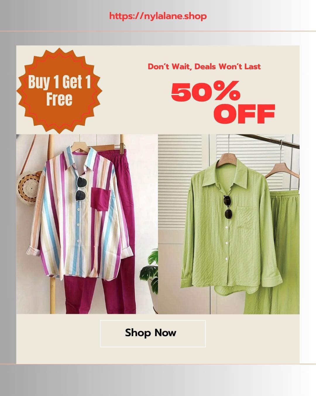 Buy 1 Get 1 Co-Ord Deal
