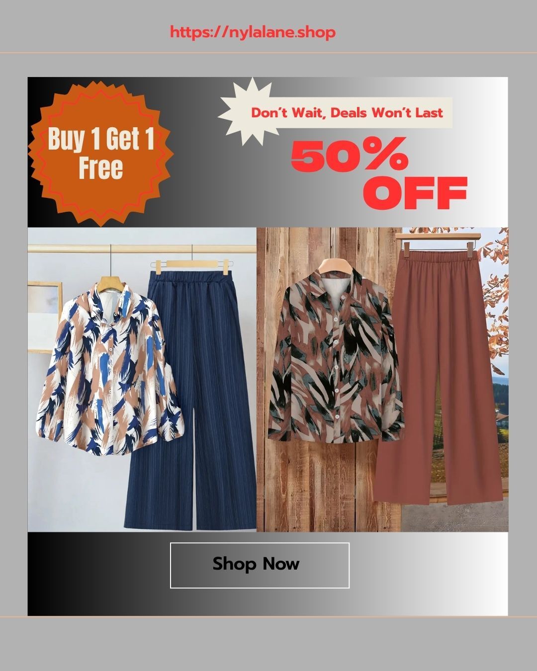 Buy 1 Get 1 Co-Ord Deal