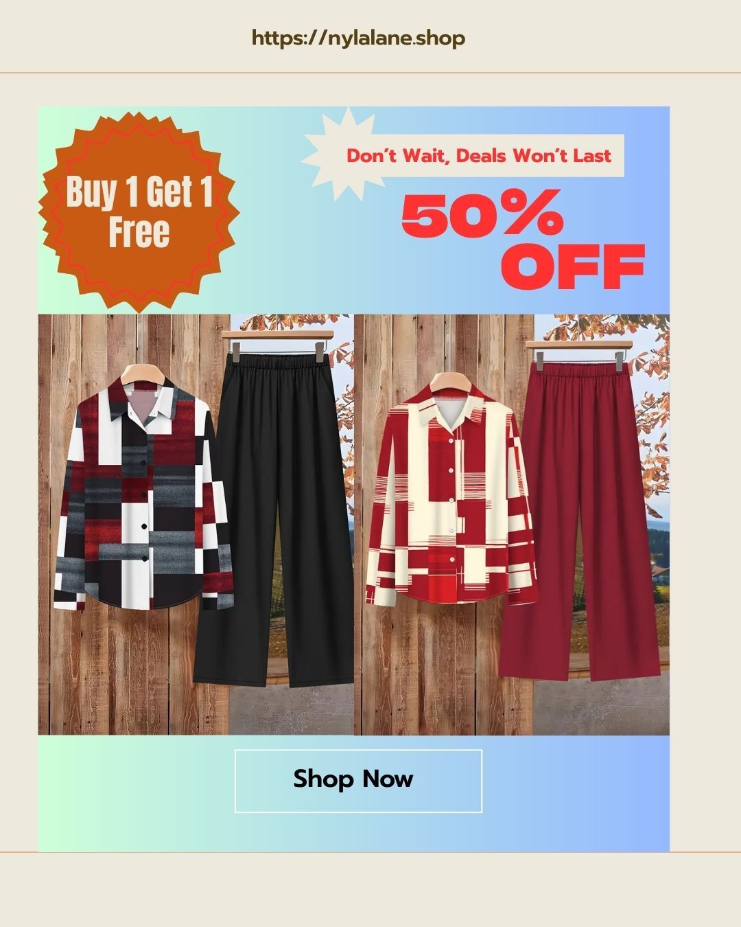Buy 1 Get 1 Co-Ord Deal