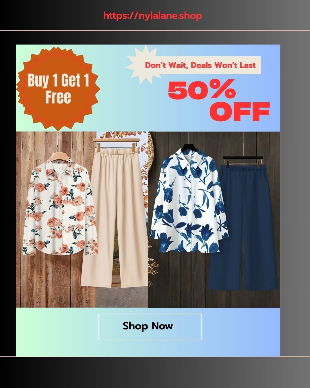 Buy 1 Get 1 Co-Ord Deal