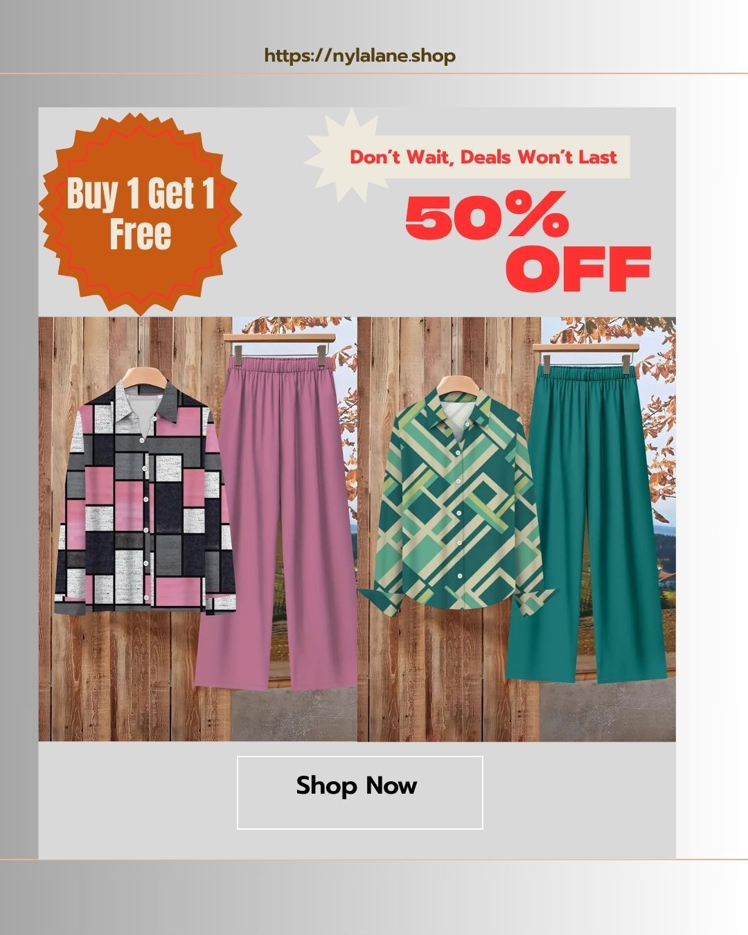 Buy 1 Get 1 Co-Ord Deal
