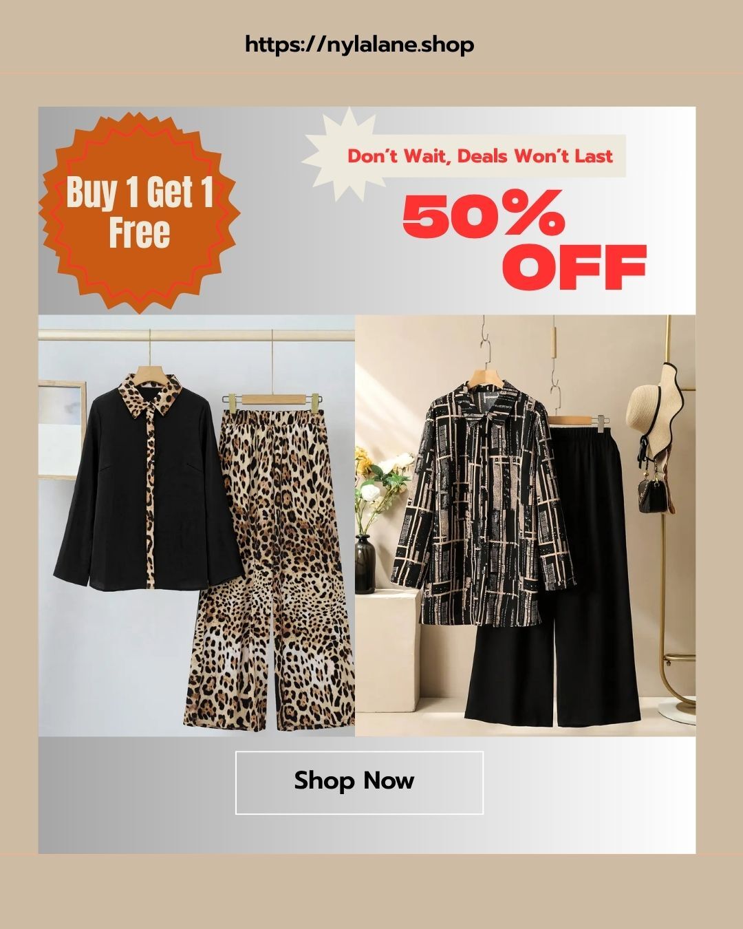 Buy 1 Get 1 Co-Ord Deal