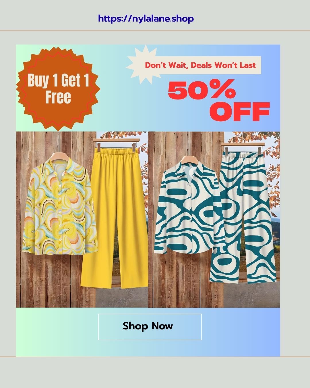Buy 1 Get 1 Co-Ord Deal