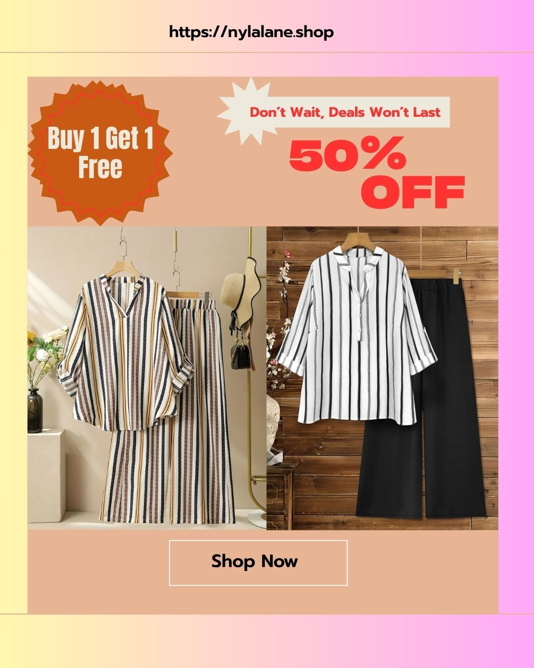 Buy 1 Get 1 Co-Ord Deal