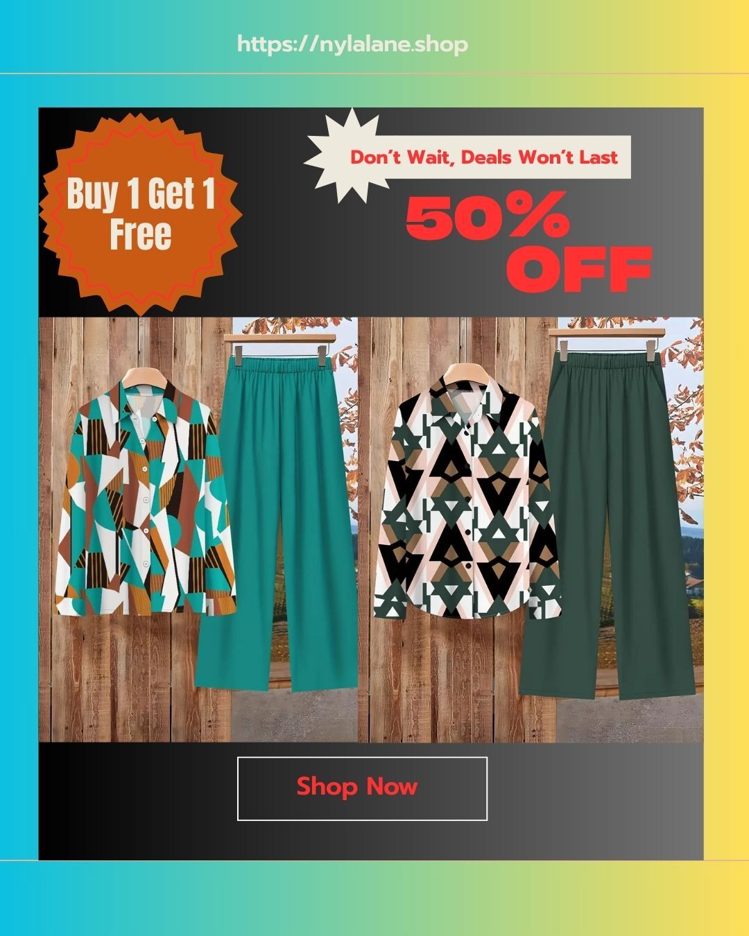 Buy 1 Get 1 Co-Ord Deal