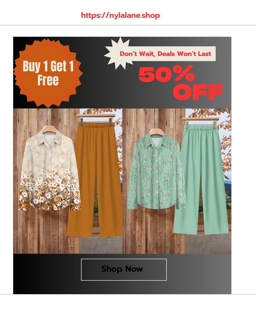 Buy 1 Get 1 Co-Ord Deal