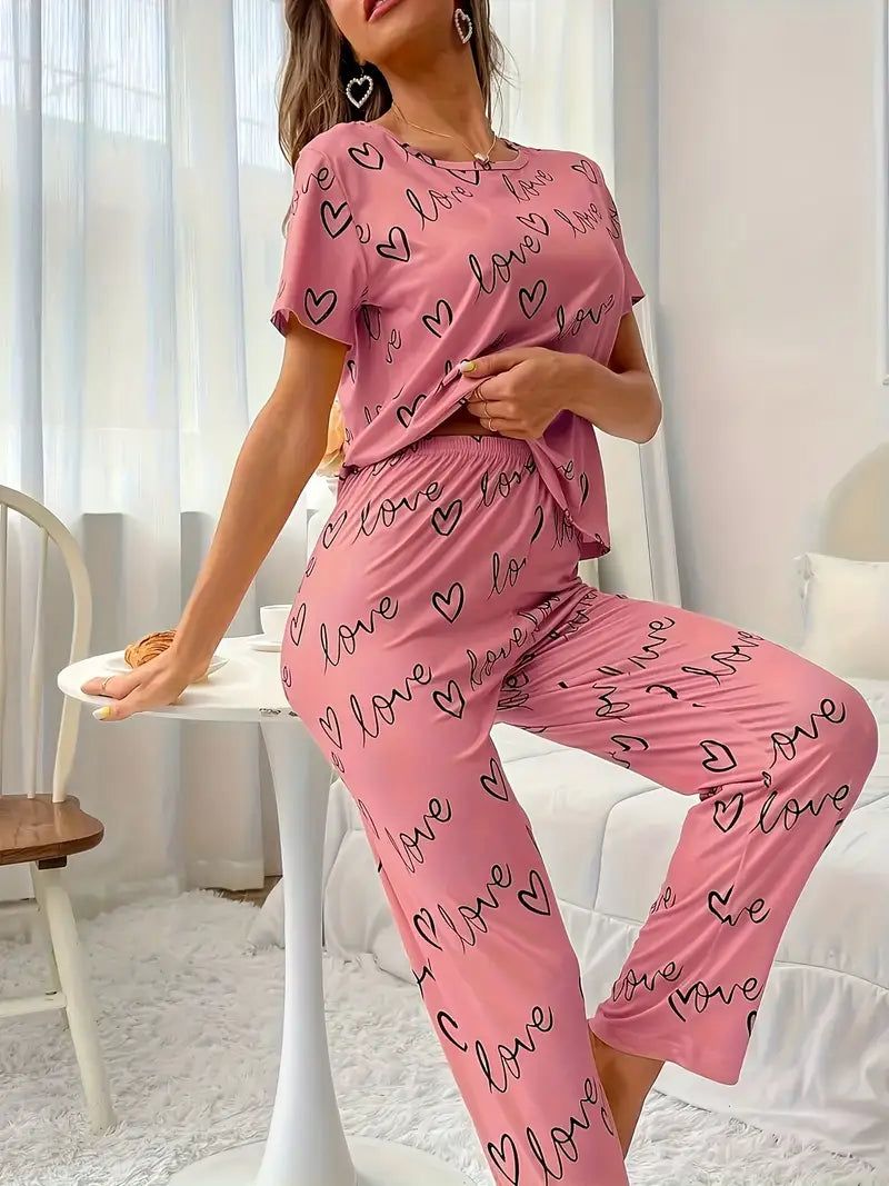 Outside Cozy Cartoon Print Home & Streetwear (Pack of 3)