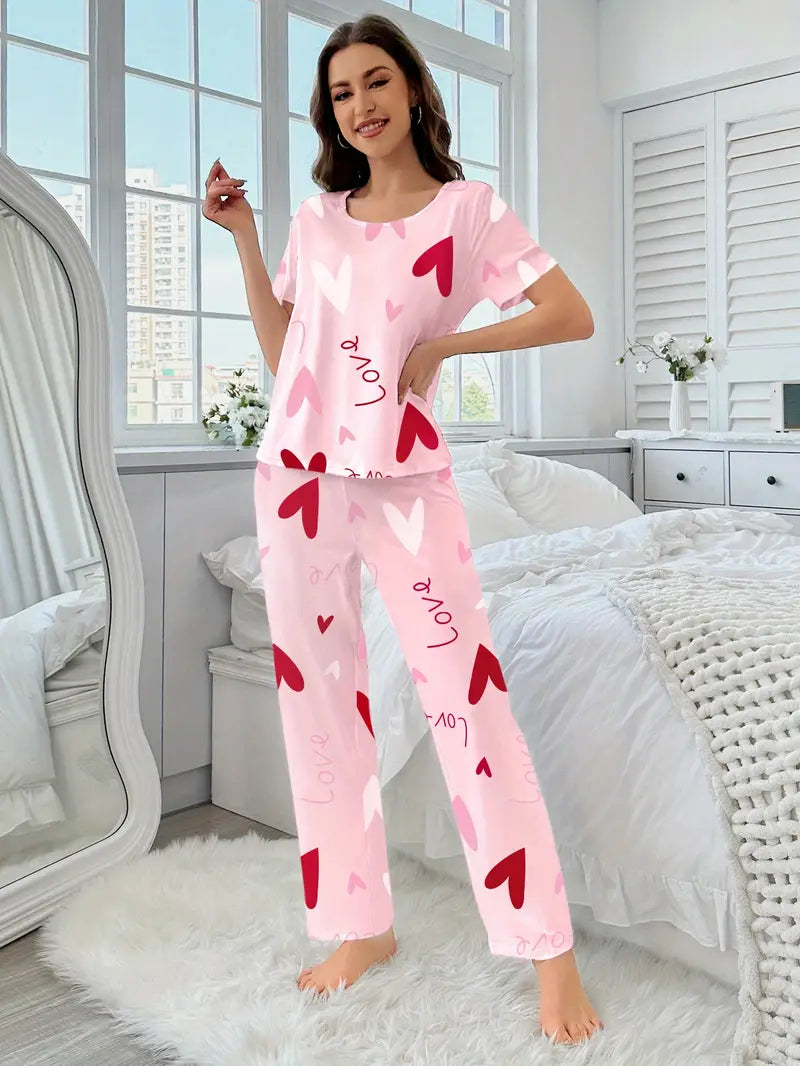 Outside Cozy Cartoon Print Home & Streetwear (Pack of 3)