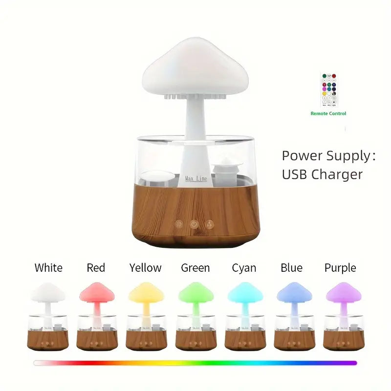 Rain Cloud Mood Light Humidifier with Mist