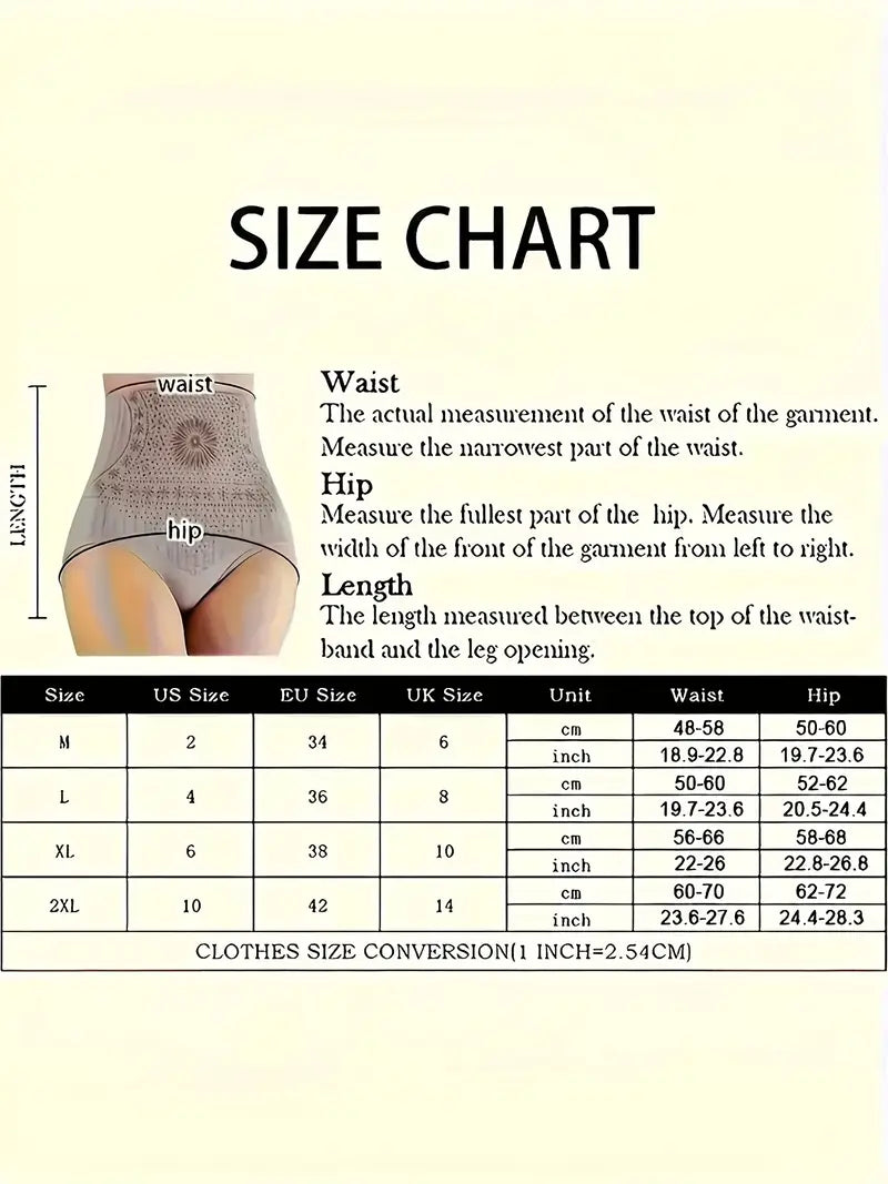 4PCS Tummy Control Shapewear – High Waist & Hip Lift